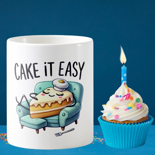 Einfach backen - entspannen kaffeetasse