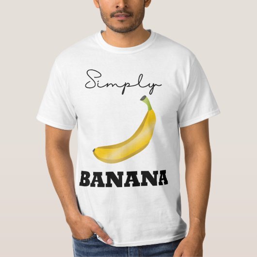 Einfach Banana Theme Shirt (Vorderseite)