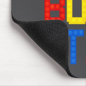 Einfach Bauen Master Builder Kinder Bausteine Mousepad (Ecke)