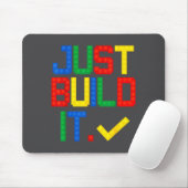 Einfach Bauen Master Builder Kinder Bausteine Mousepad (Mit Mouse)