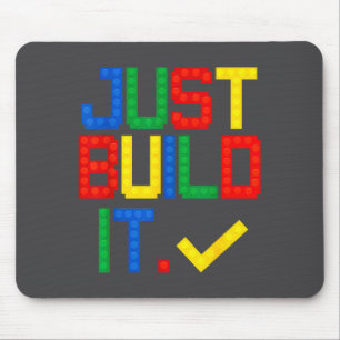 Einfach Bauen Master Builder Kinder Bausteine Mousepad