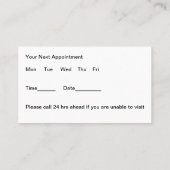 Einfach bearbeitbare Karten (Rückseite)