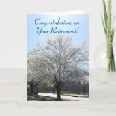 Einfach bedeutsam, Glückwunsch, Ruhestand Karte (Vorderseite)