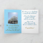 Einfach bedeutsam, Glückwunsch, Ruhestand Karte (Innenseite)