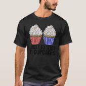 Einfach Begeistert Von Den Cupcakes Männer Backen  T-Shirt (Vorderseite)