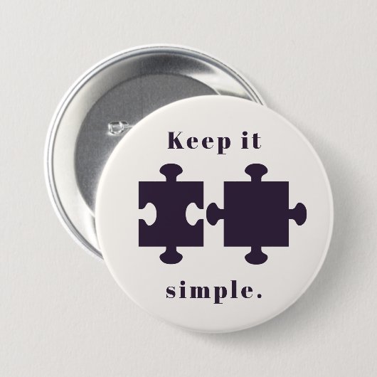 Einfach behalten button (Vorne & Hinten)