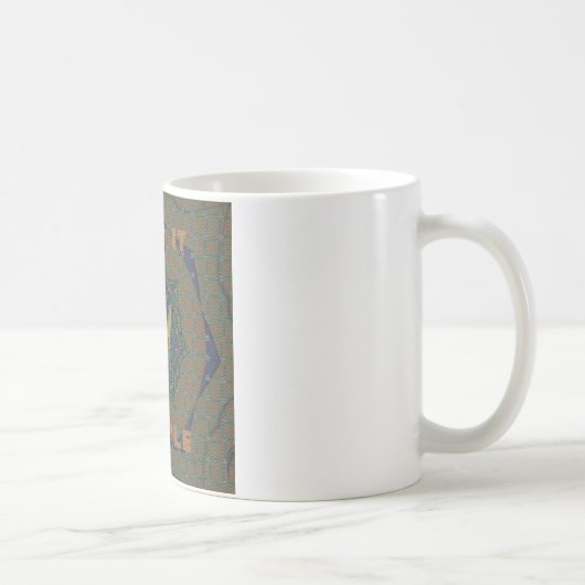 Einfach behalten: Das Royal Clarity Pattern Design Kaffeetasse (Rechts)