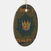 Einfach behalten: Das Royal Clarity Pattern Design Keramikornament (Rechts)