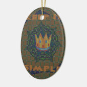 Einfach behalten: Das Royal Clarity Pattern Design Keramikornament (Links)