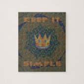 Einfach behalten: Das Royal Clarity Pattern Design Puzzle (Vertikal)