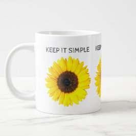 Einfach behalten Jumbo-Tasse