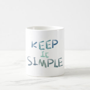 Einfach behalten kaffeetasse