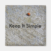 Einfach behalten magnet (Vorne)