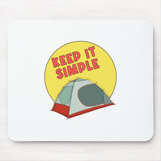 Einfach behalten mousepad (Vorne)