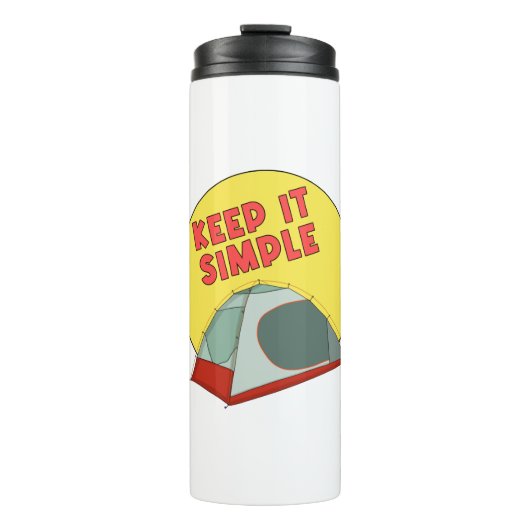 Einfach behalten thermosbecher (Vorderseite)