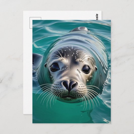 Einfach bei dir einchecken | BEHALTEND TOUCH Postkarte (Vorne/Hinten)