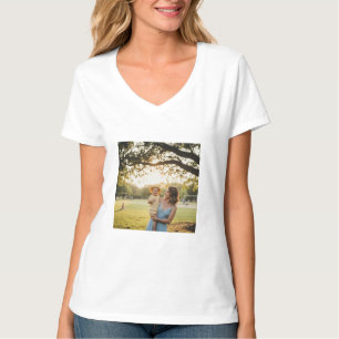 einfach benutzerdefiniert pink lila glitzern deine T-Shirt