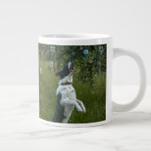 Einfach Benutzerdefiniert Zwei Foto Jumbo-Tasse (Rechts)
