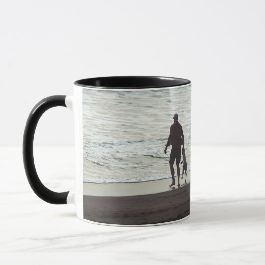 Einfach Benutzerdefiniert Zwei Foto Tasse (Links)