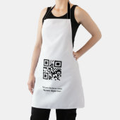 Einfach benutzerdefinierter QR-Code hinzufügen, da Schürze (InSitu)