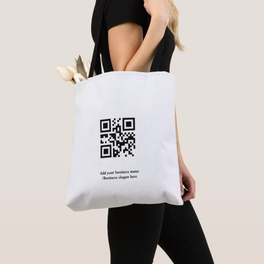 Einfach benutzerdefinierter QR-Code hinzufügen, da Tasche (Von Nahem)