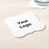 Einfach benutzerdefinierter QR-Code hinzufügen, da Untersetzer (angewinkelt)