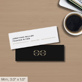 Einfach Beruflich Mini Visitenkarte