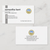 Einfach Beruflicher exquisiter CEO-Gründer Visitenkarte (Vorne/Hinten)