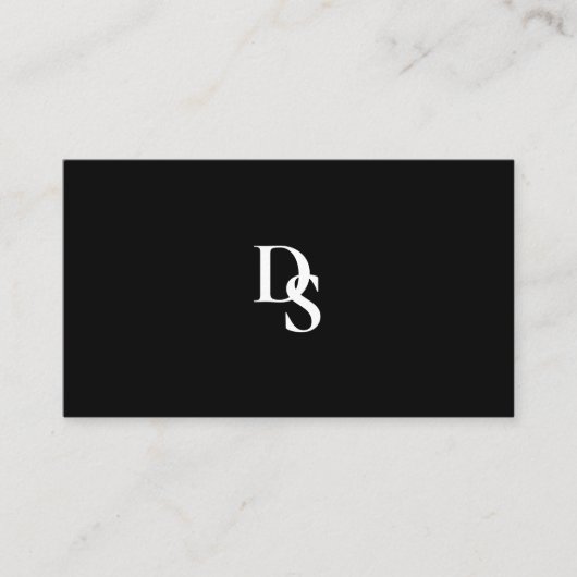 Einfach Beruflicher QR-Code Visitenkarte (Vorderseite)