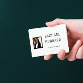 Einfach Berufliches Bild, Qr-Code Visitenkarte