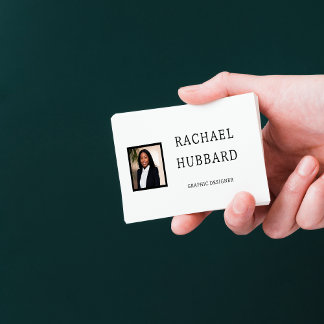 Einfach Berufliches Bild, Qr-Code Visitenkarte