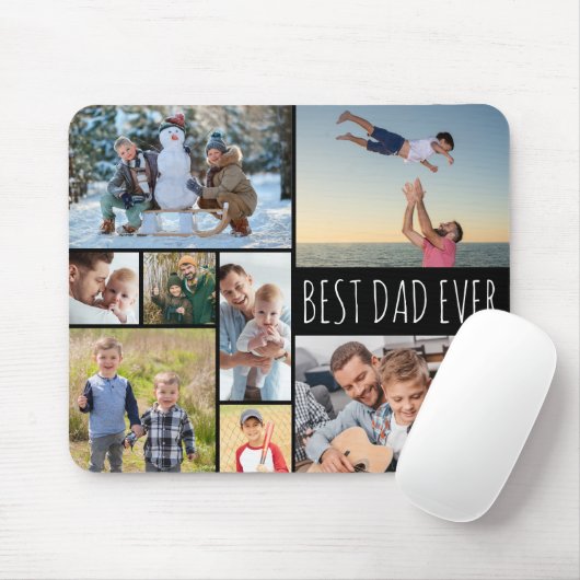 Einfach BEST VATER EVENT 8 FotoCollage Mousepad (Mit Mouse)