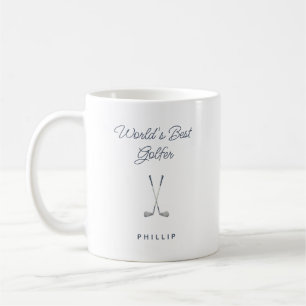 Einfach Bester Golfer der Welt Kaffeetasse