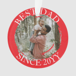 Einfach bester Vater Frohe Weihnachten Ornament