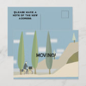 EINFACH BEWEGENDE POSTKARTE (Vorne/Hinten)