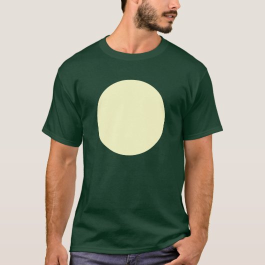 Einfach - blass gelb T-Shirt (Vorderseite)