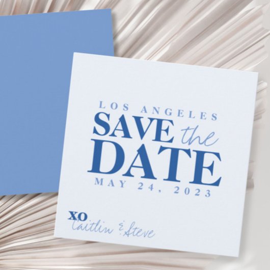Einfach Blau - Blau Save The Date