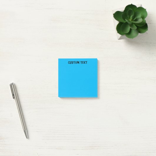 Einfach Blau Post-it Klebezettel (Büro)