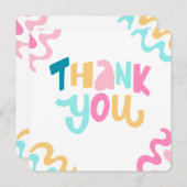 einfach, blau und rosa danke (Vorne/Hinten)