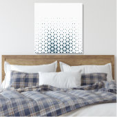 Einfach blau und weiß leinwanddruck (Insitu (Schlafzimmer))