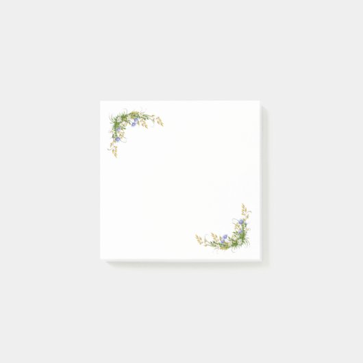 Einfach blühende Sticky Notes Post-it Klebezettel (Vorderseite)