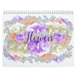 Einfach Blume Kalender