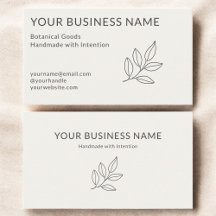 Einfach Botanisch Neutral Minimalistisch Klein