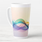 Einfach braun Moderner Niedlicher Kaffee Milchtasse (Linke Ecke)