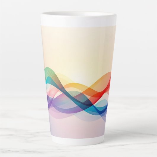 Einfach braun Moderner Niedlicher Kaffee Milchtasse (Vorderseite)