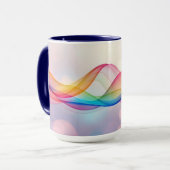 Einfach braun Moderner Niedlicher Kaffee Tasse (Vorderseite Links)