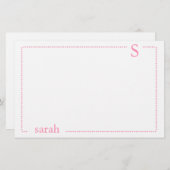 Einfach Briefpapier (Vorne/Hinten)