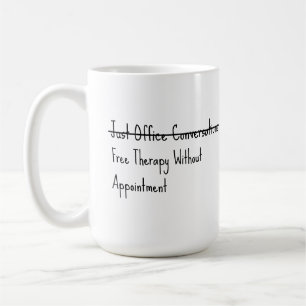 Einfach Bürogespräche Kaffeetasse