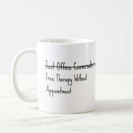 Einfach Bürogespräche Kaffeetasse