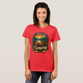 Einfach Camping T-Shirt (Vorne ganz)